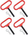 4PACK Hitch Pin, 1/2 X 3 Inch Trailer With Clip Rubber-coated Hand. Fixed Price $29.95.
