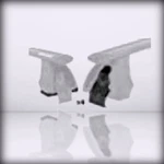 Rhino-rack 2500 . Fitting Kit DK382 Black Small. Fixed Price $38.55.