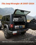 Rear Trunk Cargo Rack, For 2007-2024 Jeep Wrangler Jk, 300 Lbs Capacity, Black. Fixed Price $115.02.