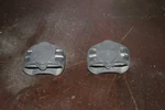 Two (2) Thule Road Bike Rim Adapters 853-1405 Rooftop Rack Tray For Wheel Straps. Fixed Price $5.00.