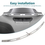 Motorcycle Fairing Windshield Trim For Harley Touring Flhtcu Glide 2014-2025. Fixed Price $22.41.