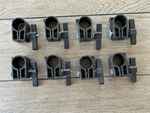 Set 8 Yakima Car Roof/bike Rack Mighty Mount Round Bar Clamps Genuine/oem. Fixed Price $39.99.