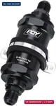 Compact AN10 Inline Fuel Stainless Steel, 100 Micron, Pre-filter System. Fixed Price $42.97.