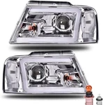 Cheda Headlights Assembly Compatible With 2004-2008 Ford F150/ 06-08 Lincoln Mar. Fixed Price $233.52.