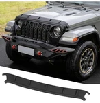Black Tpe Hood Deflector For 2020-2026 Jeep Gladiator Jt & 2018-2026 Wrangler Jl. Fixed Price $32.99.