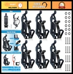 6 Pcs Metal Shovel Holder Kit For Truck Roof Rack, Quick Release Axe Mounts, Wal. Fixed Price $77.99.