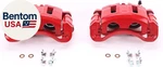 Front S4694 Pair Of High-temp Red Powder Coated Calipers For Chevrolet Blazer,. Fixed Price $323.48.