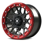 Wheels BT-05 14X7, 5+2 Offset, 4X156 Bolt Gumetal Gray Rim And Red Beadlock. Fixed Price $314.92.