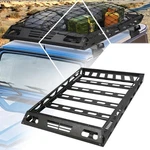 Universal Roof Rack Top Luggage Carrier Basket W/wind Fairing+cargo Net.... Fixed Price $368.14.