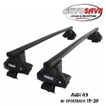 Thule Steel Squarebar Evo Roof Bars Set To Fit Audi A3 8V Sportback 13-20 Pair. Fixed Price $325.96.