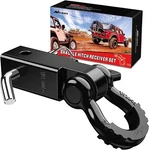 Nilight Shackle Hitch Receiver 2INCH Breaking Strength 3/4" D Ring. Fixed Price $37.99.