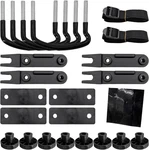 4PCS Box U-bolt Clamps, Stainless Steel Rooftop Cargo Carrier Rack Bolts. Fixed Price $19.37.