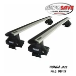 Thule Aluminium Wingbar Evo Silver Roof Bars Set To Fit Honda Jazz MK.2 08-15. Fixed Price $378.86.