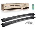 For Gmc Acadia 2007-2016 Roof Racks, Pcs Cross Bars,black Yht Auto Aluminum. Fixed Price $85.50.