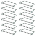 15 Pcs 1/4*4-1/2 Inch Trailer Hitch Pin Shaft Locking Safety Coupler .... Fixed Price $28.62.
