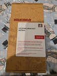 Yakima Locking Brackets For Securing Rooftop Cargo Warrior Baskets, Set 2. Fixed Price $69.95.