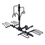 Hitch-mounted Platform Rack, 4 Standard Bikes, 160 Lb Capacity, Multi-fold. Fixed Price $258.19.