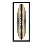 Stupell Industries Striped Glam Fashion Designer Logo Surfboard, By Ma.... Fixed Price $100.50.