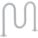 Global Industrial Deluxe Wave Rack 5-BIKE Capacity Flange Mount Gray. Fixed Price $231.20.