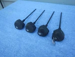 Thule Tightening Knobs 853-2474 Roof Rack Factory Rails Towers W/locks And Key. Fixed Price $49.99.