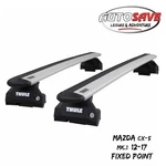 Thule Alu Wingbar Evo Silver Roof Bars To Fit Mazda CX-5 MK.1 12-17 Fixed Point. Fixed Price $372.46.