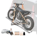 Vevor Motorcycle Carrier Scooter Dirt Bike Hitch Mount 400 Lbs Rack Ramp Hauler. Fixed Price $183.99.