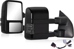 Tow Mirrors Compatible With 1999-2016 Ford F250 F350 F450 F550 Super Duty Truck. Fixed Price $329.99.