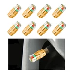 Muqida Tire Pressure Monitor Valve Stem Caps, 2.4BAR 36 8PCS, Golden. Fixed Price $7.29.