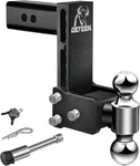 & Stow Adjustable Trailer Hitch Ball Mount 2.5" Receiver 7" Drop 15,000 Gtw. Fixed Price $189.99.