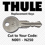 Thule Replacement Key Cut To Your Code N001 - N250. Fixed Price $7.99.