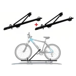 2PCS Pro Bike Carrier Roof Mount Black Alu Bicycle Rack Cycling Truck Suv. Fixed Price $249.99.