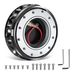 J2-QR-ZTL-9070-BK Aluminum Low Profile Twist Lock Quick Release Steering Wheel. Fixed Price $90.27.