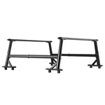 Truck Ladder Rack, 21-31.5 Height, Adjustable Non-drilling Aluminum Cargo. Fixed Price $587.31.