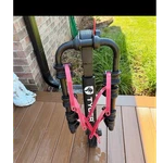 Tyger Hitch Mount Rack 4-BIKE Black Red Lock Foldable. Fixed Price $200.00.