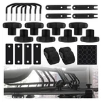 4PCS Car U-bolt Roof Mounting Brackets Kit,sturdy Clamps S.... Fixed Price $20.06.