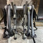 Saris Bones 3 Bicycle Rack Trunk Mount Gray Holds Bikes. Fixed Price $109.99.