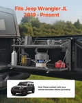 Tailgate Table, For 2007-2024 Jeep Wrangler Jk, 100 Lbs, Carbon Steel Foldable. Fixed Price $70.17.