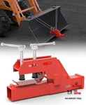 2025 New Upgraded Red Trailer Hitch, Clamp-on Tractor Bucket 2". Fixed Price $71.58.