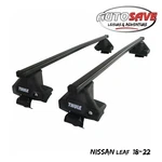 Thule Steel Squarebar Evo Roof Bars Set To Fit Nissan Leaf 18-22 Lockable Pair. Fixed Price $323.88.