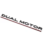 Dual Motor Emblem Sticker For Tesla Model 3 Y, Abs Underline Badge Lett.... Fixed Price $39.77.
