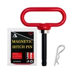 Magnetic Hitch Pin, Lawn Mower Trailer Pins 1/2 Inch - Strong Heavy Dut.... Fixed Price $15.61.