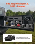 Tailgate Table, For 2007-2024 Jeep Wrangler Jk, 88 Lbs Capacity, Carbon Steel. Fixed Price $94.52.