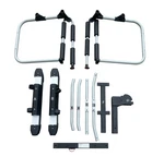 Vevor Hitch Rack, Fits 2" Receiver, Holds 6 Skis 4 Snowboards. Fixed Price $125.99.