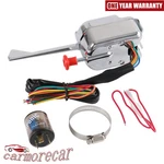Universal 12V Street Chrome Hot Rod Turn Signal Switch Gm Ford With Flasher. Fixed Price $23.86.