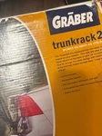 Graber Trunkrack 2 Bike Carrier -carries Bicycles W/ Assembly Free Design. Fixed Price $44.69.