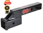Toptow 64121 2-INCH Receiver Trailer Hitch Extension 2" Drop/rise, Black. Fixed Price $71.98.