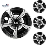 Golf Cart Hubcaps Covers For Ezgo Club Yamaha Wheels And Tir. Fixed Price $77.28.