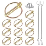 Glarks 15PCS 5/16" 1-3/4" Lynch Pin With Lanyard Cable Set 10PCS 5/16X1-3/4. Fixed Price $27.99.