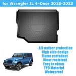 Cargo Trunk Mats Auto Fits For Wrangler Jl 4-DOOR Tpo Liner (2018-2023). Fixed Price $37.59.