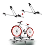 Omac Safety Anti Theft Black Roof Mount Bike Rack. Fixed Price $299.99.
